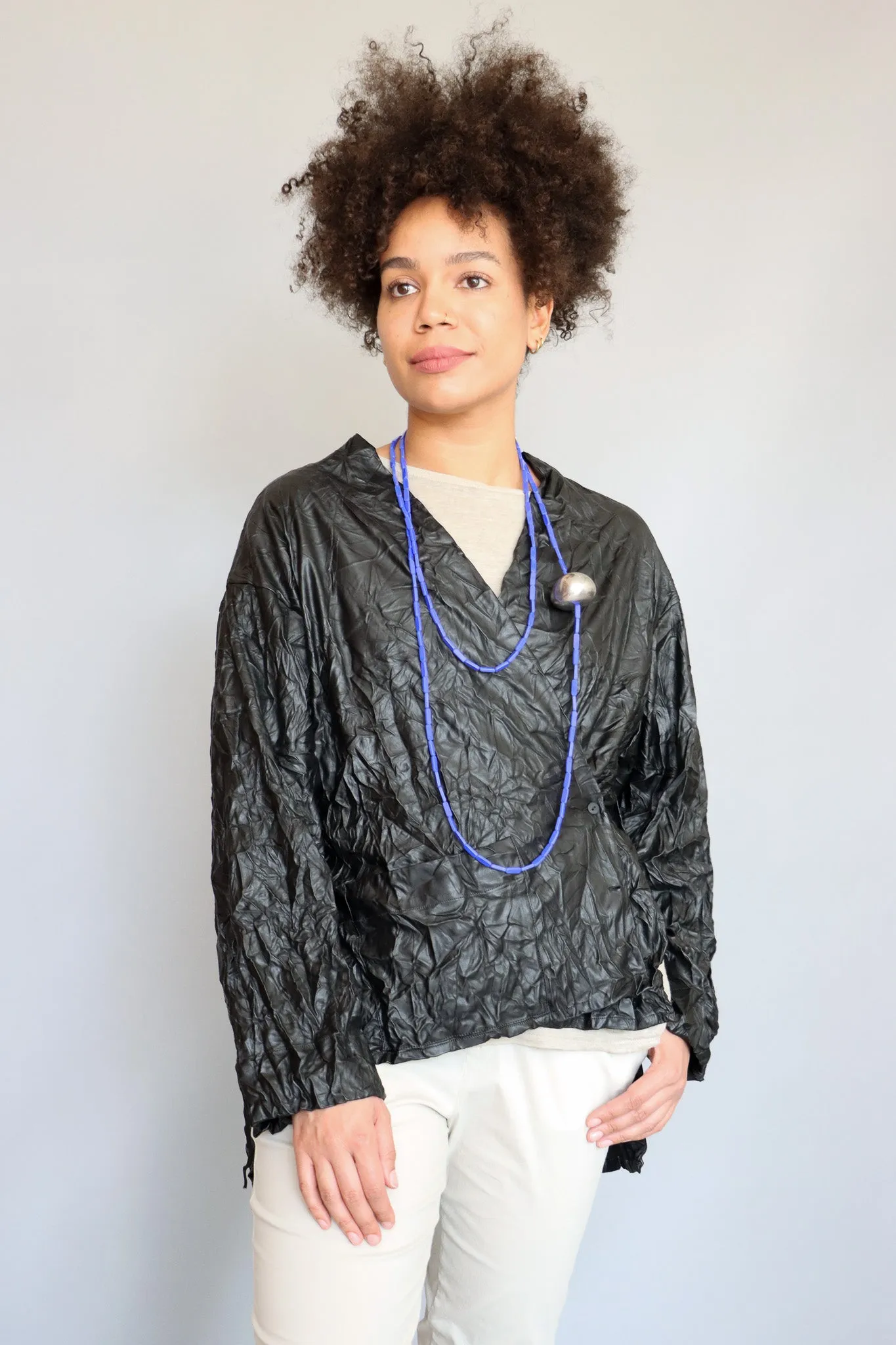 maria calderara Blue Pendulum Necklace