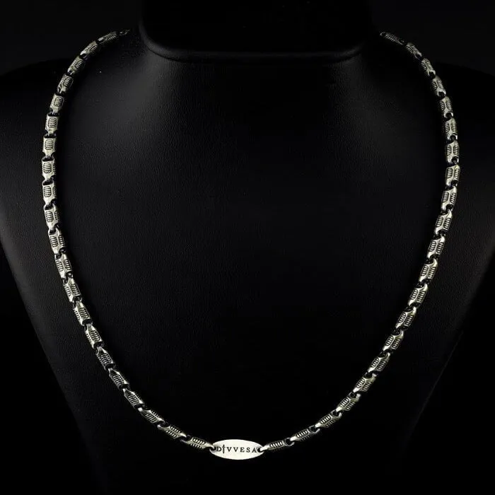 Men’s Sterling Silver Chain Necklace