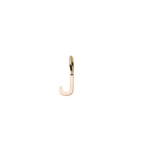 Mini Letter J - Gold