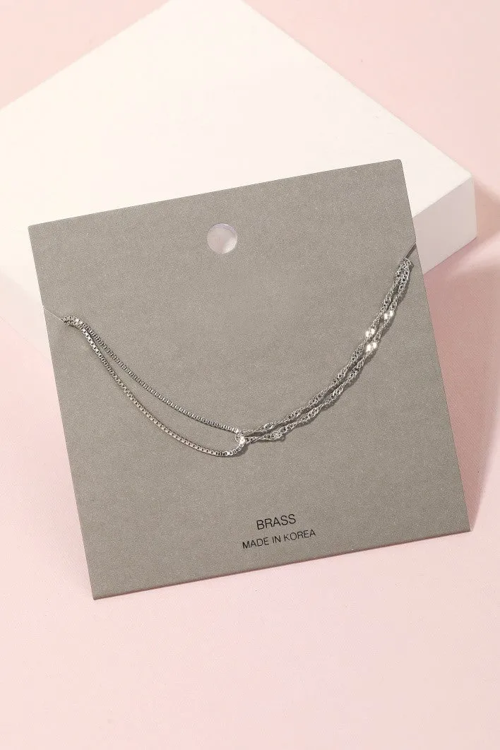 Mixed Dainty Chain Necklace
