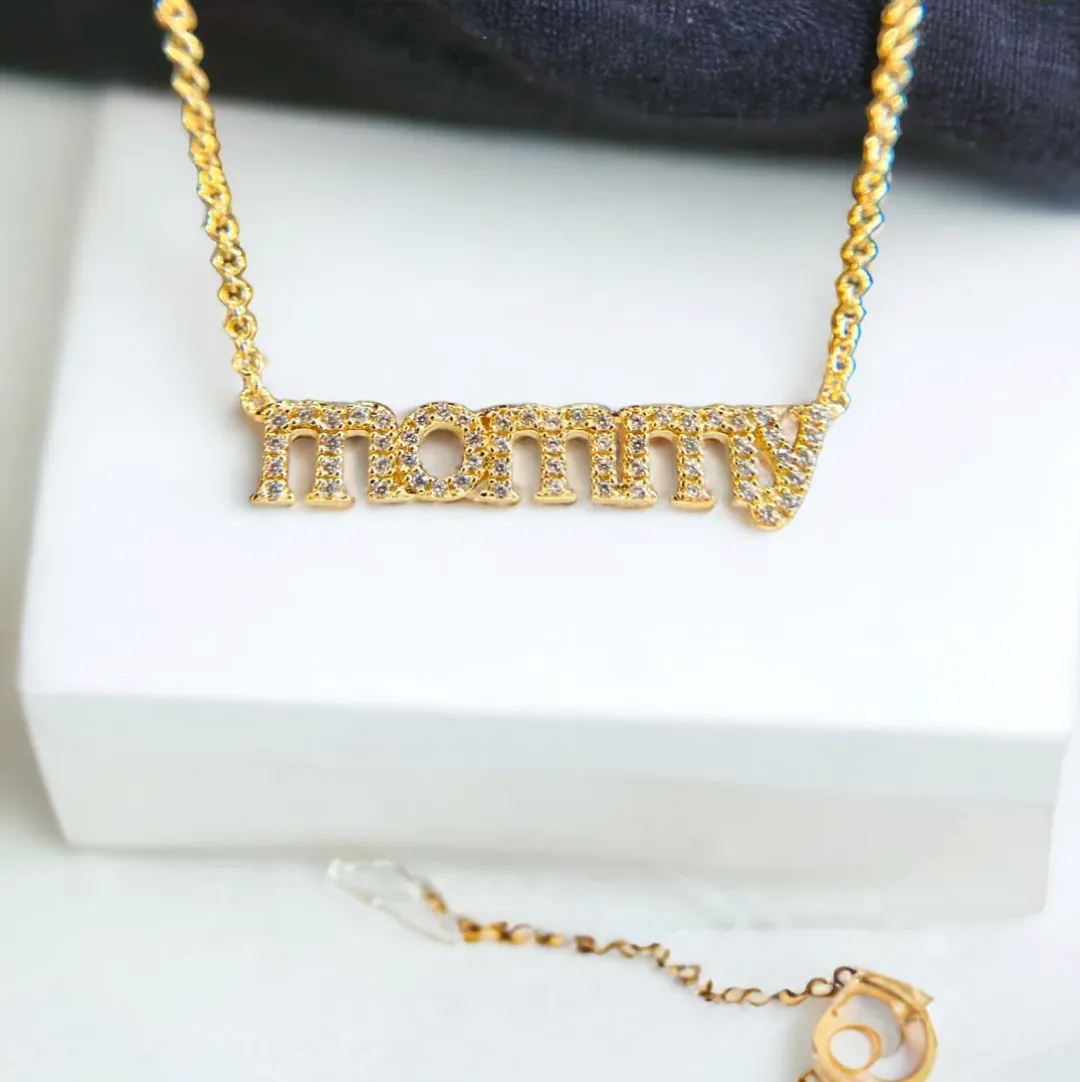 MOMMY Necklace - Sugar Bean