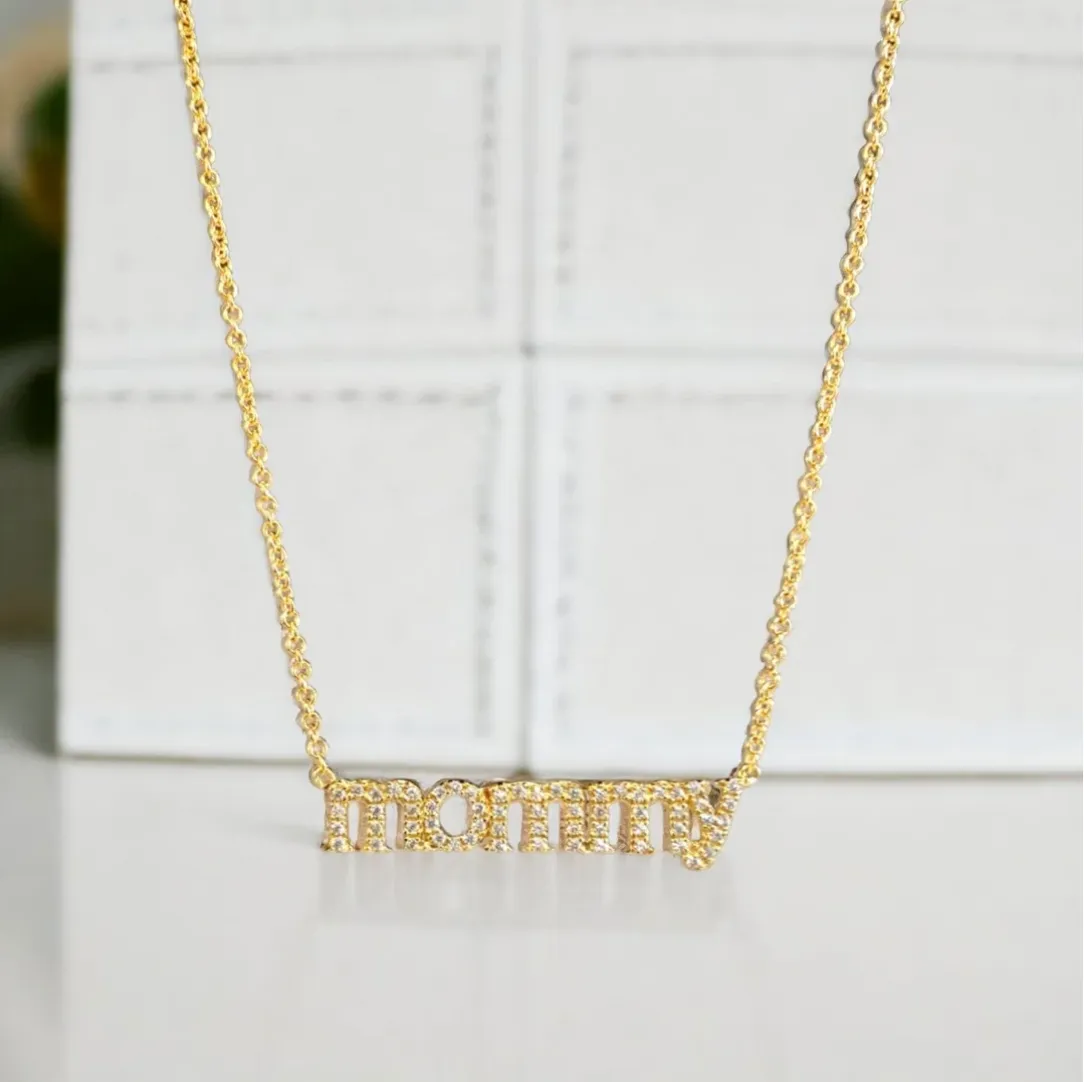 MOMMY Necklace - Sugar Bean