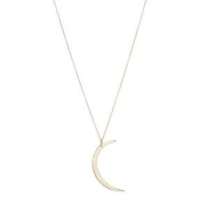 Moon Necklace - Gold