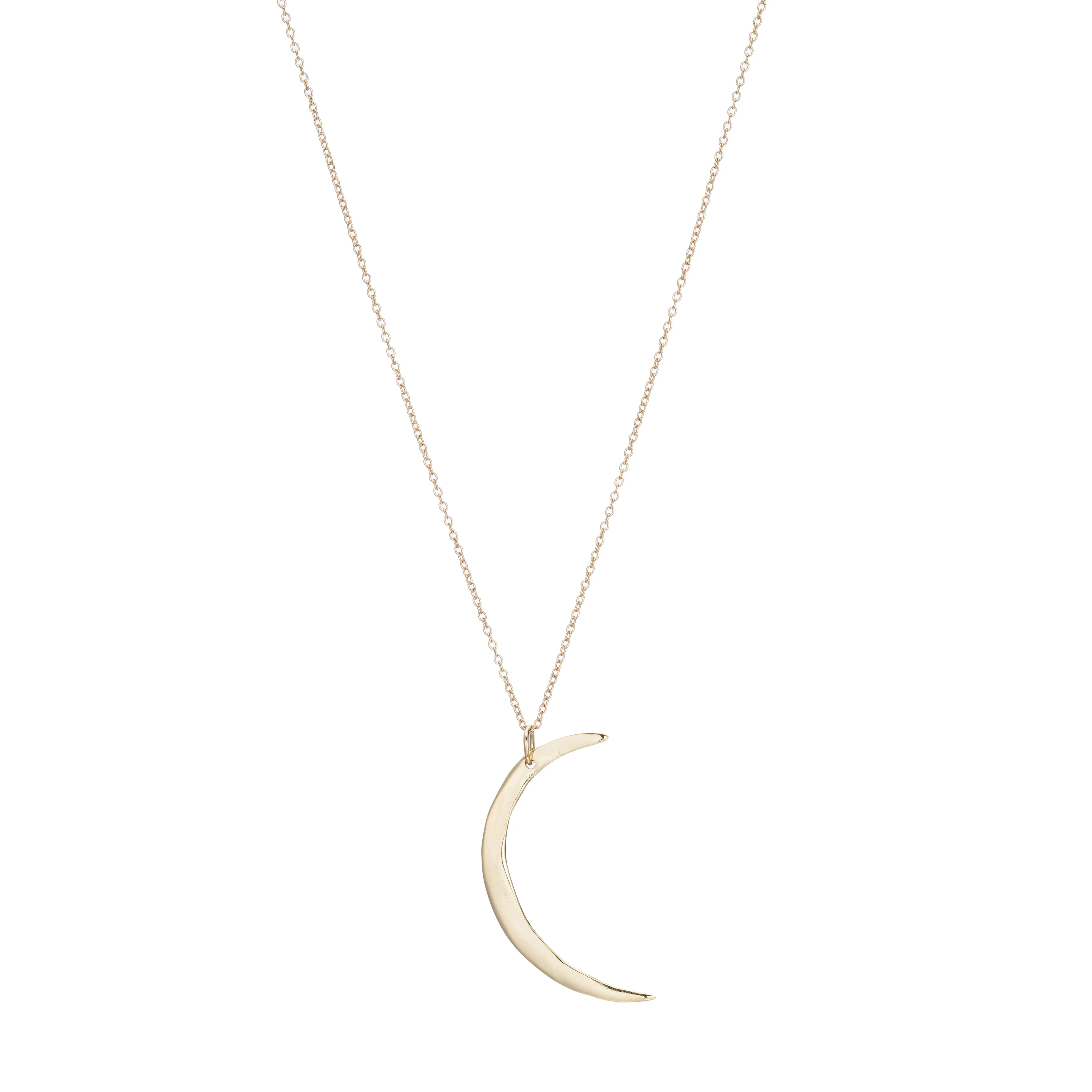 Moon Necklace - Gold
