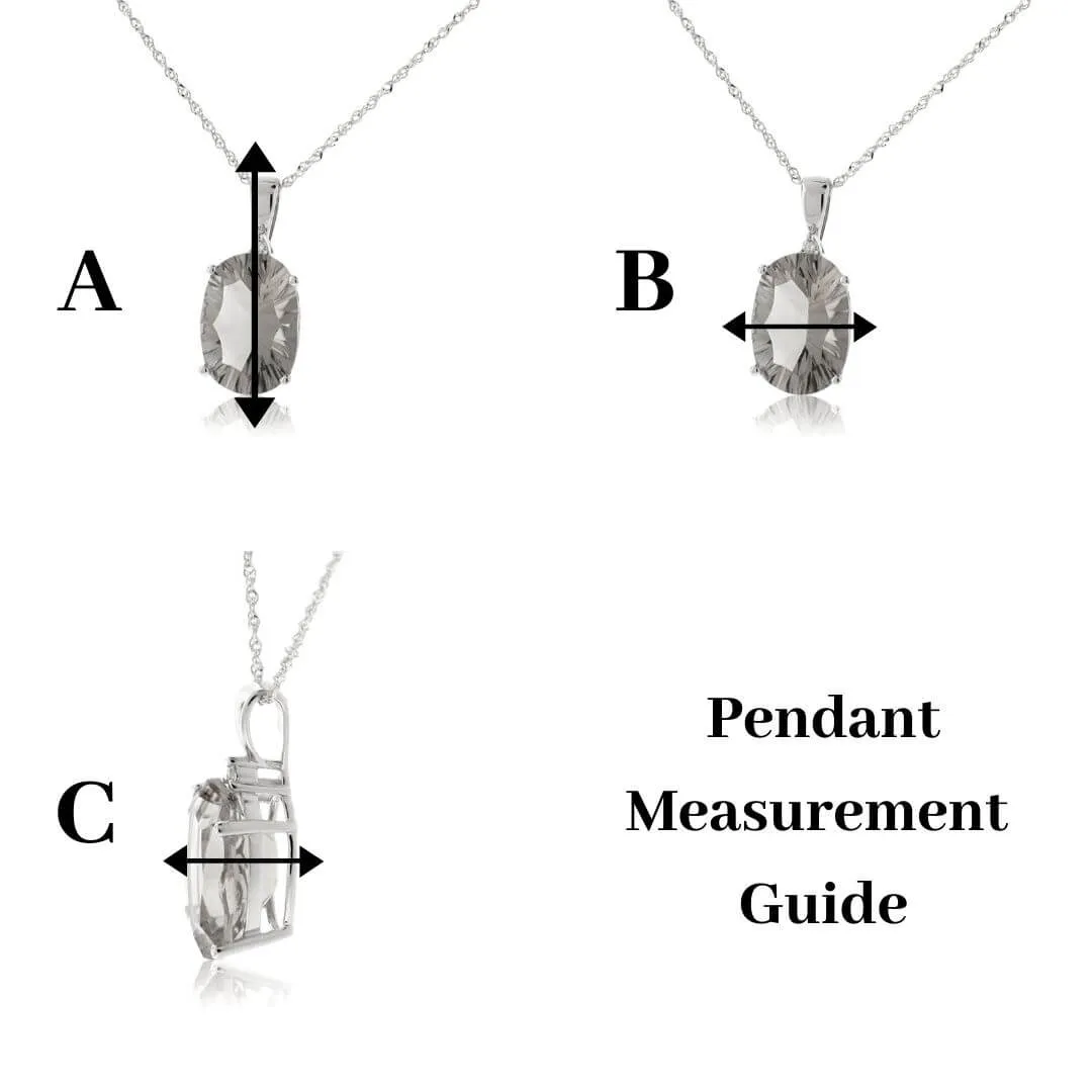 Moose Head Silhouette Necklace