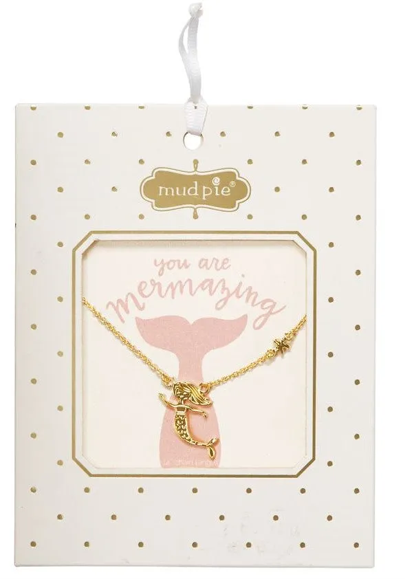 Mud Pie Mermaid Necklace