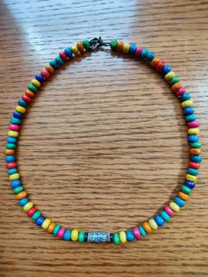 N #327What Mood? Fun with this Unique Necklace.