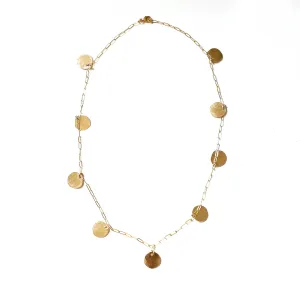 Nine Disc Necklace