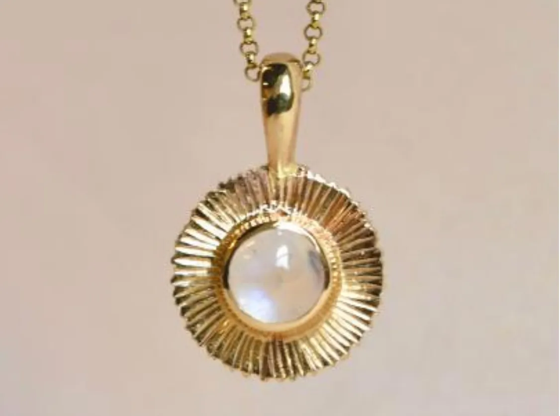 nova necklace - moonstone