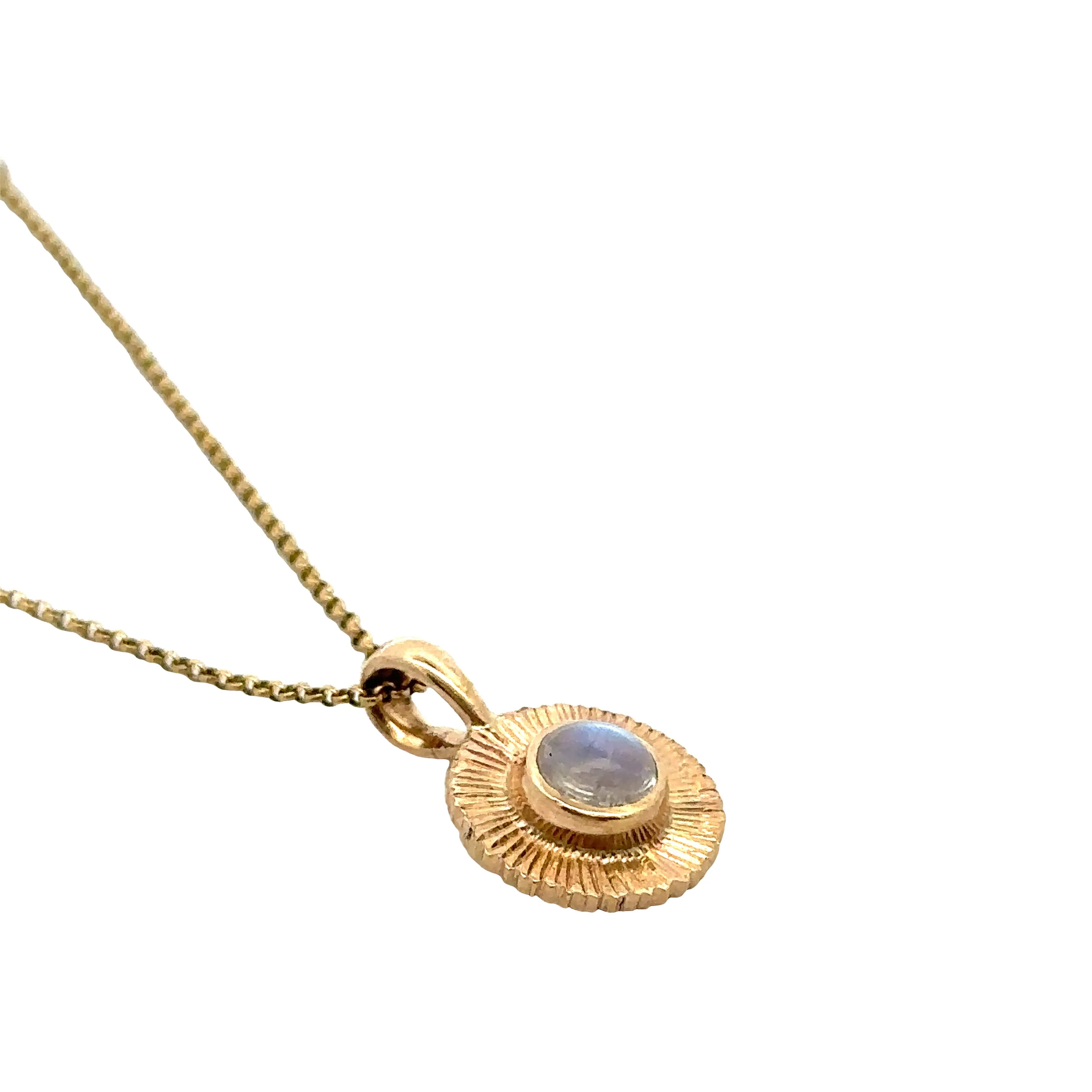 nova necklace - moonstone