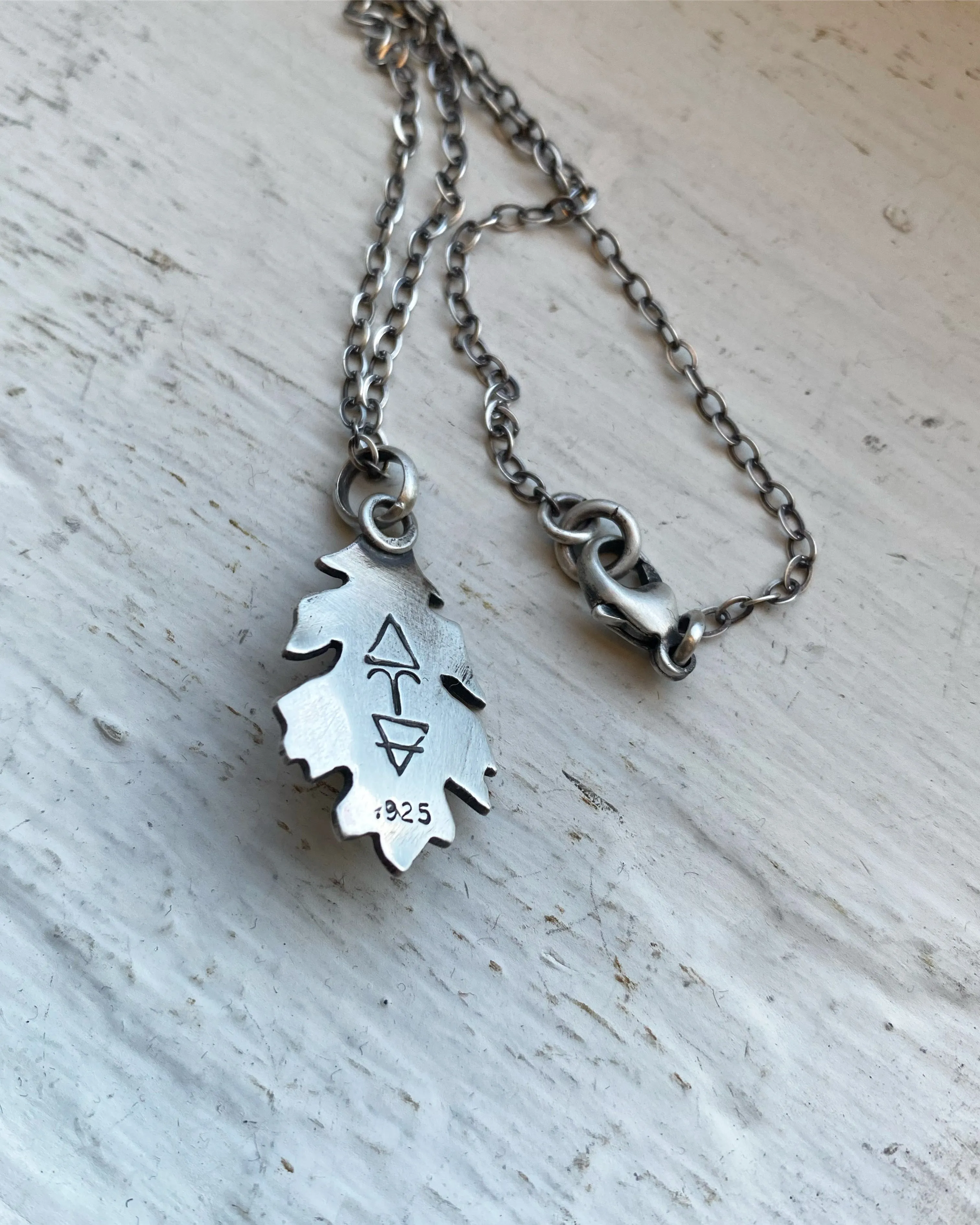 Oak Leaf Pendants