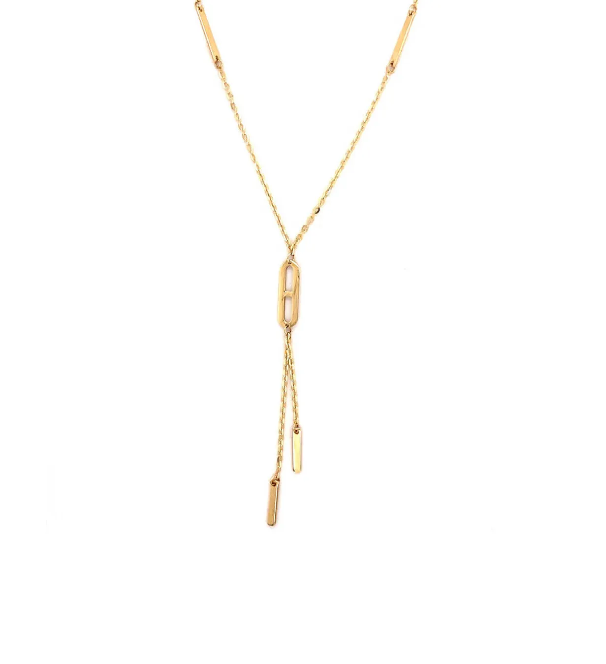 PaperClip Station Lariat