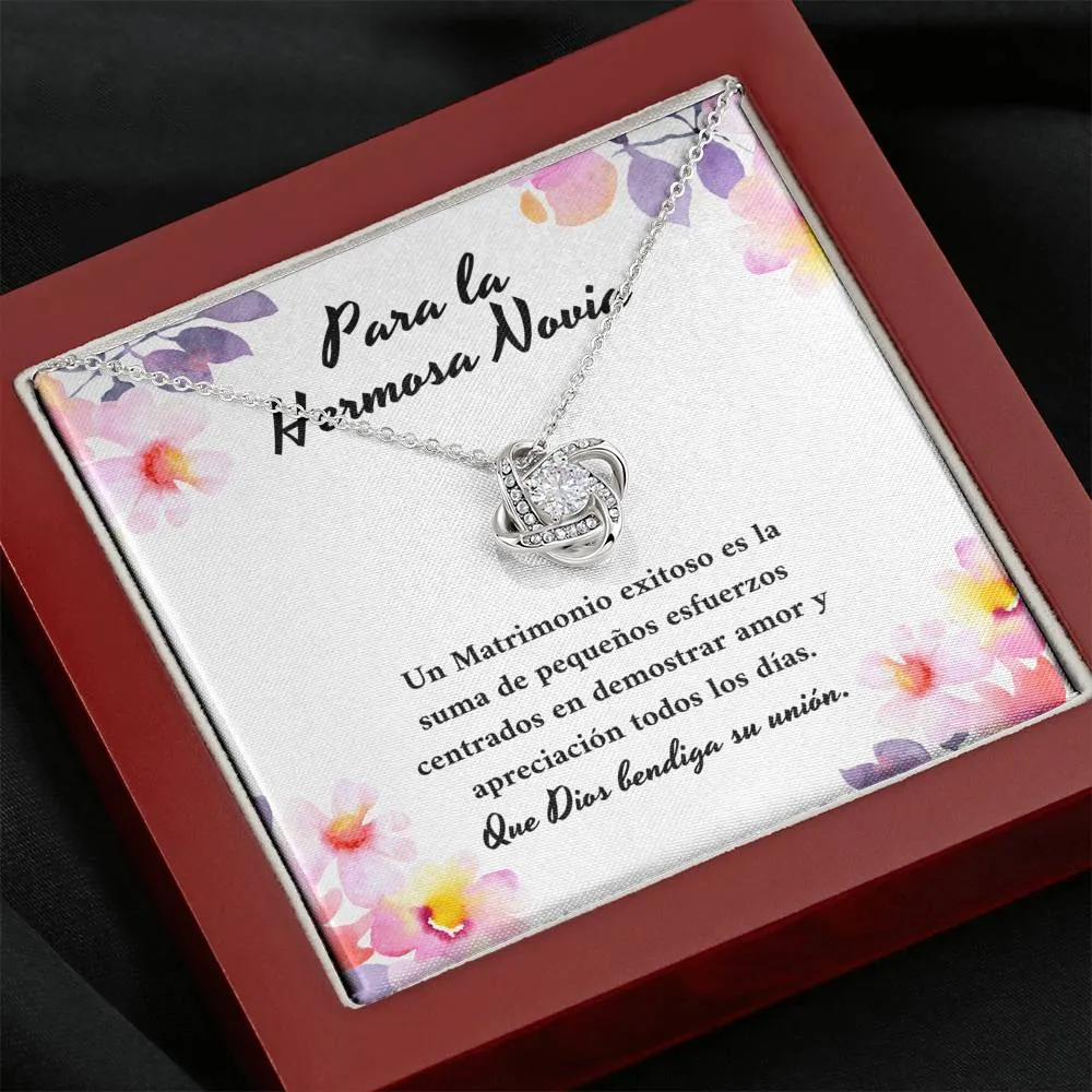 Para la hermosa novia que Dios bendiga su unión