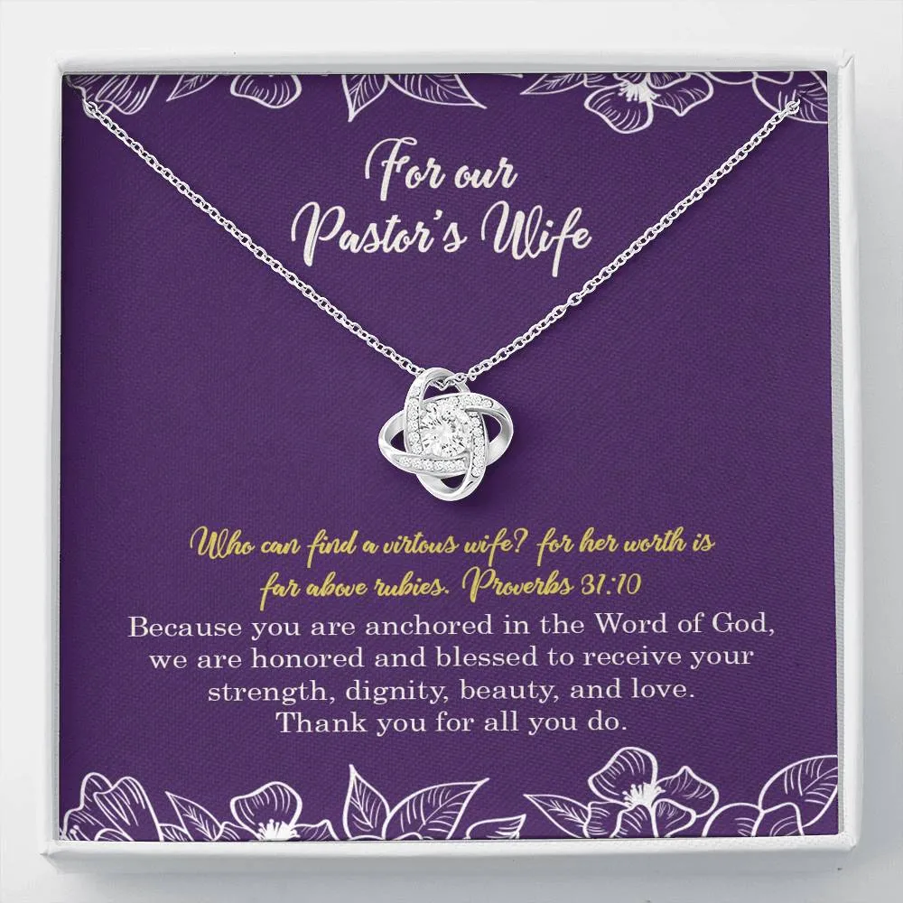Pastors Wife Knot Necklace