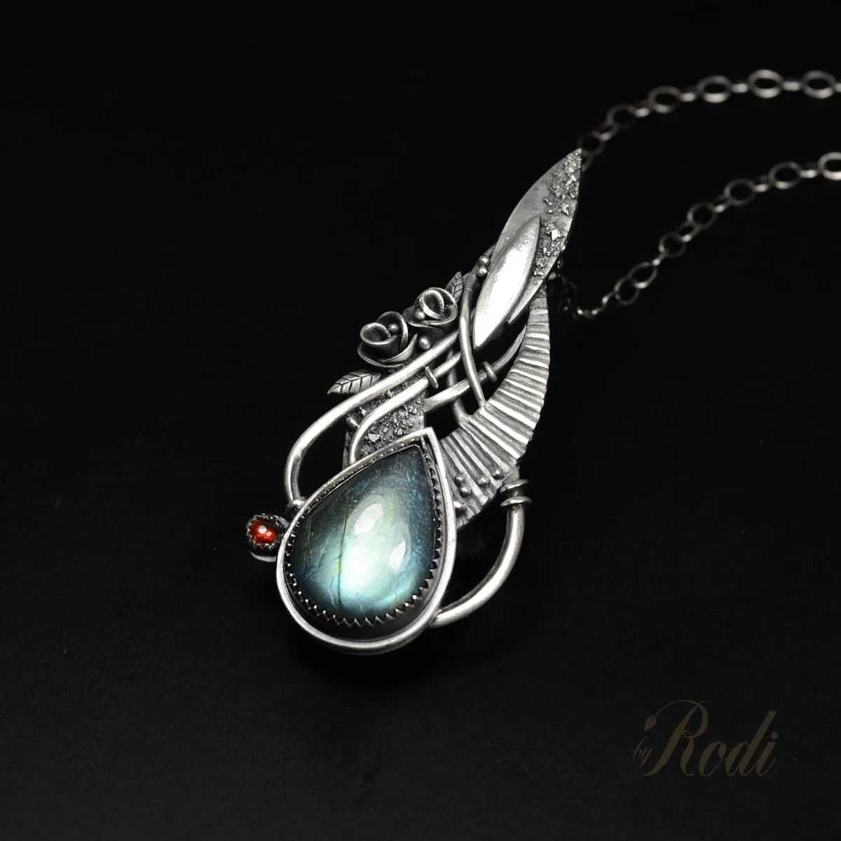 Path Of Wisdom  – Custom Made Silver Pendant