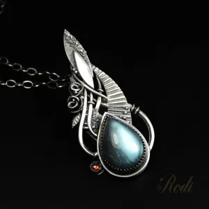 Path Of Wisdom  – Custom Made Silver Pendant