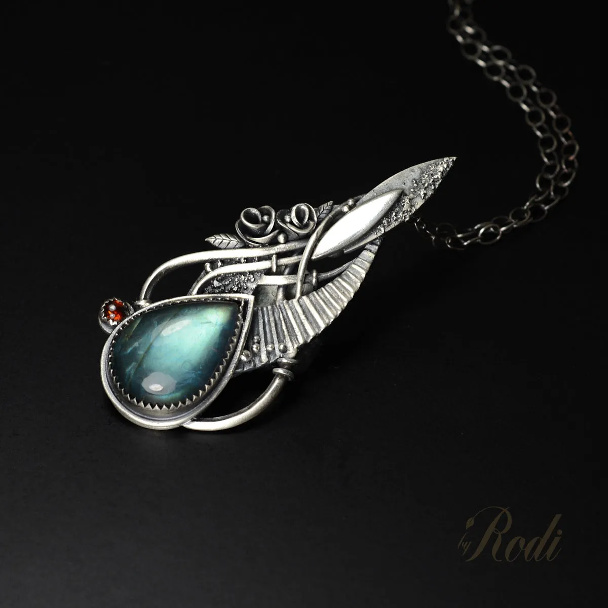 Path Of Wisdom  – Custom Made Silver Pendant