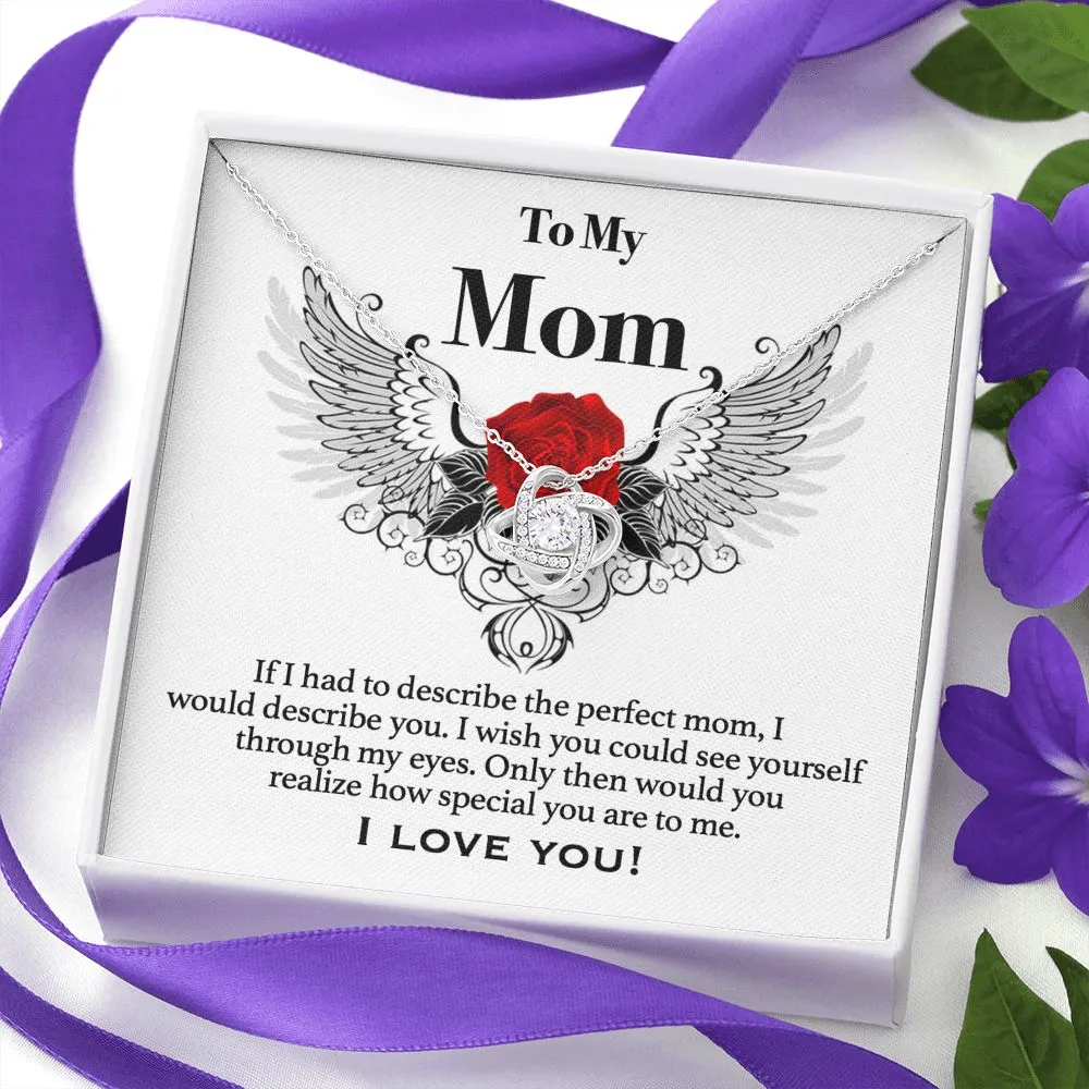 Perfect Mother's Day Love Knot Necklace