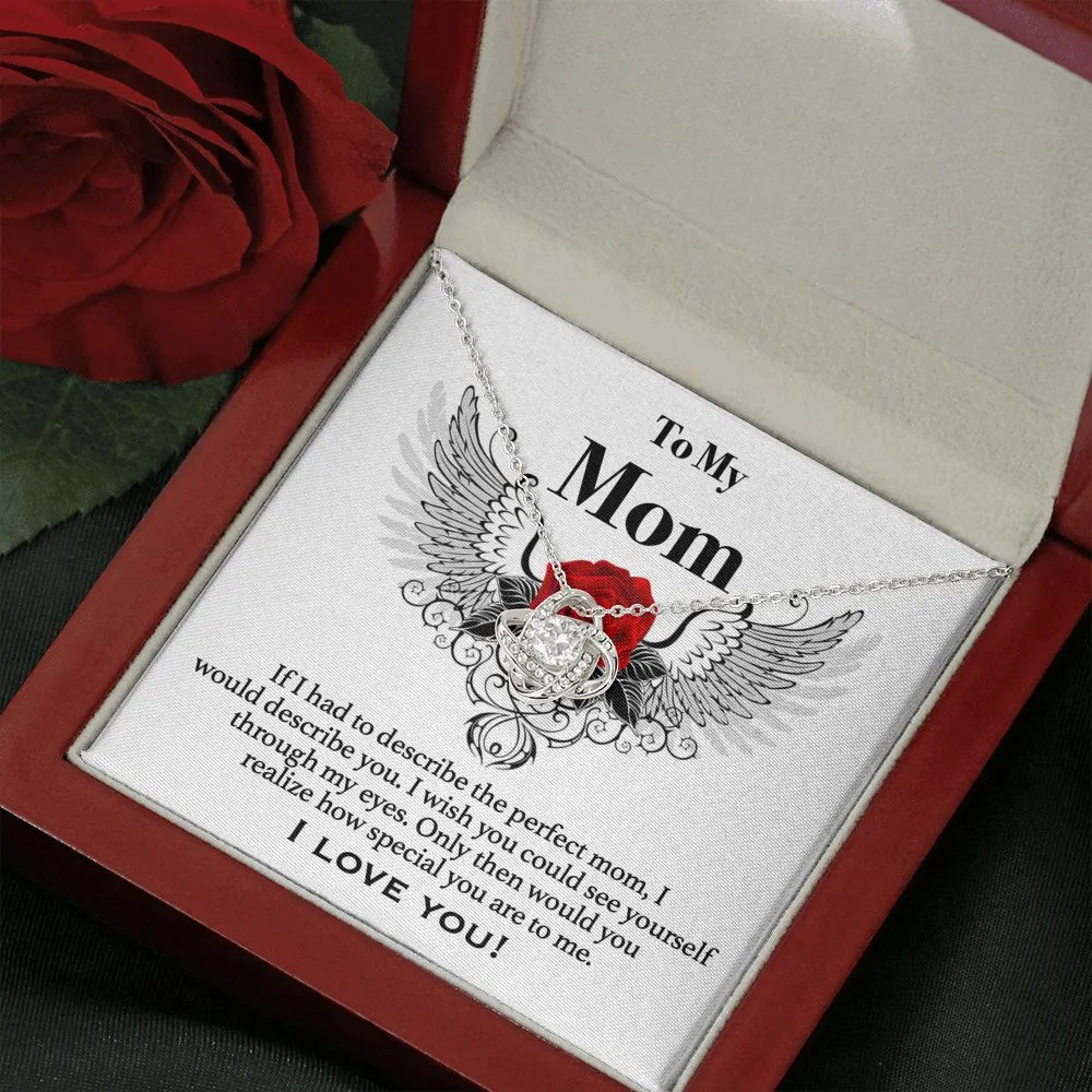 Perfect Mother's Day Love Knot Necklace