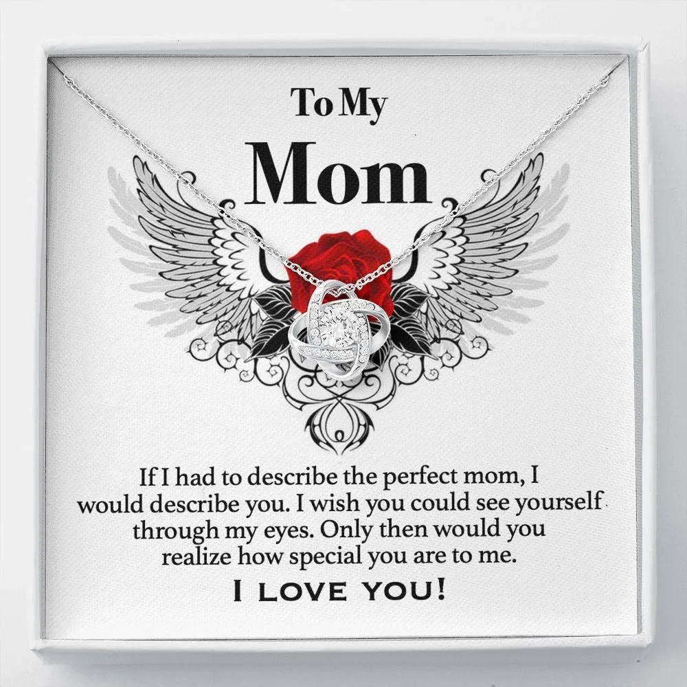 Perfect Mother's Day Love Knot Necklace