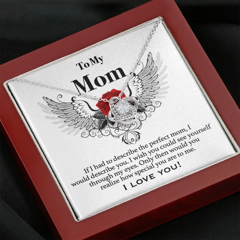 Perfect Mother's Day Love Knot Necklace