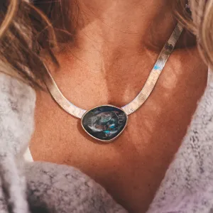 Persephone Necklace - Labradorite