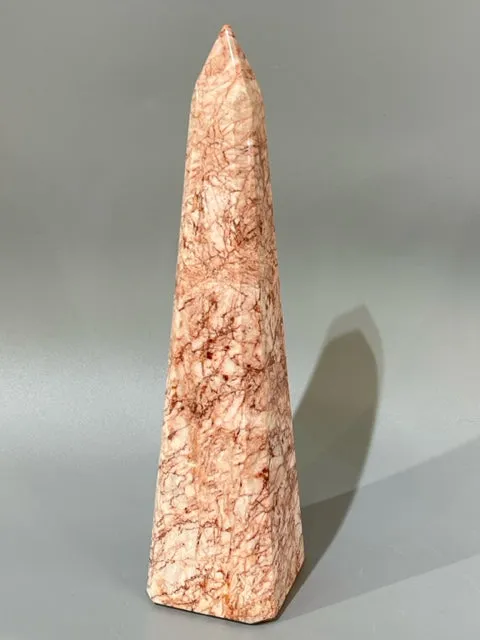 Pink Onyx Polished Tower