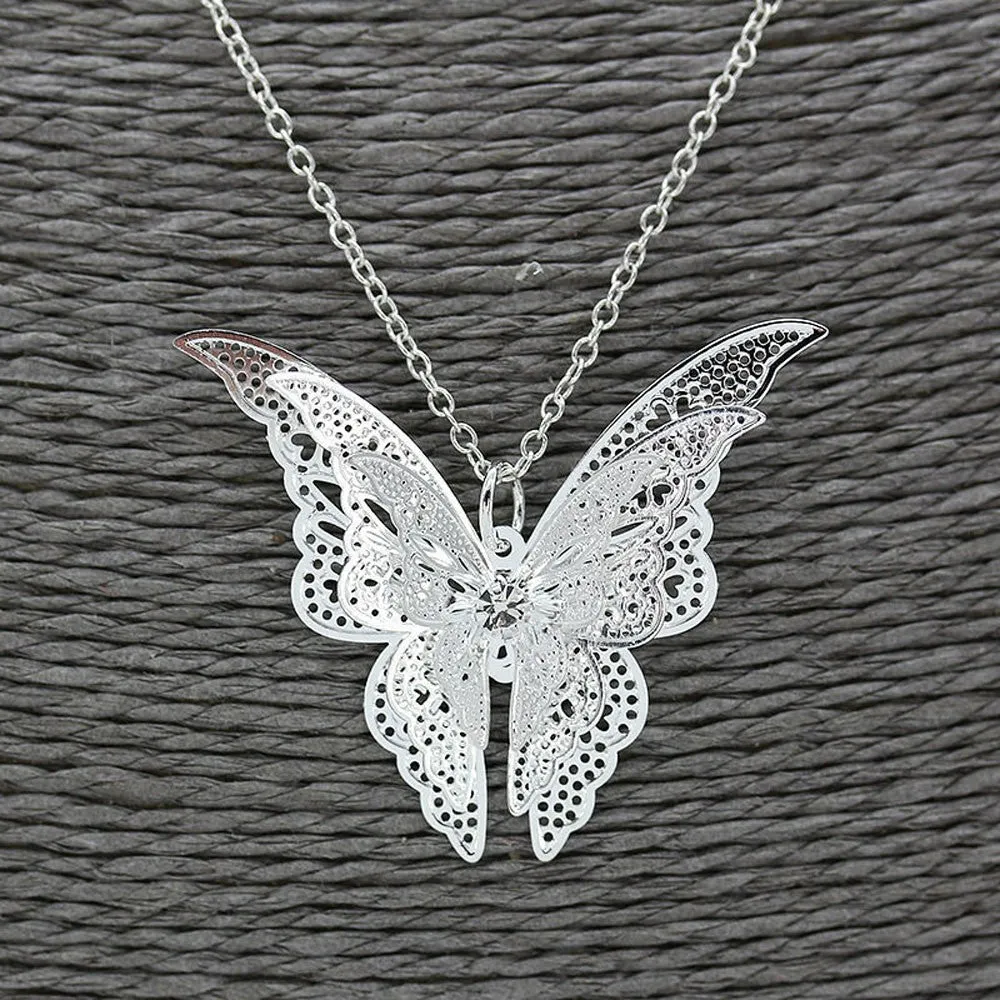 "Spread Your Wings" -- Butterfly Necklace