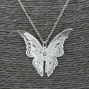 "Spread Your Wings" -- Butterfly Necklace