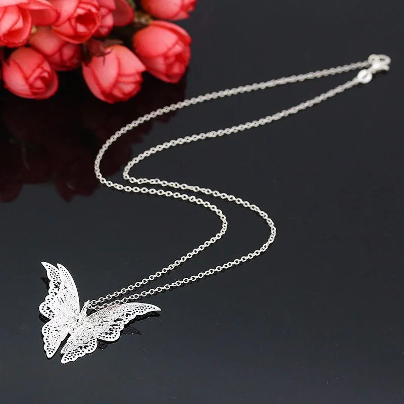 "Spread Your Wings" -- Butterfly Necklace