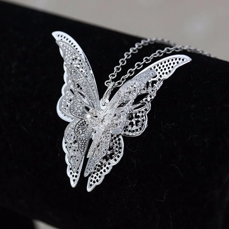 "Spread Your Wings" -- Butterfly Necklace