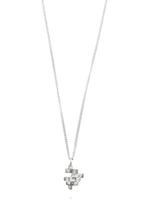 "T" Necklace Petit Silver