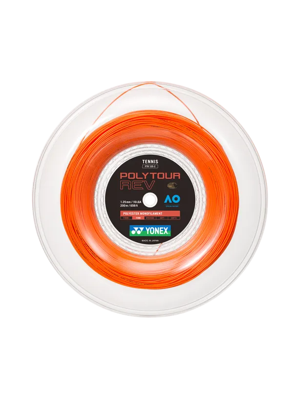 Racquet String - Polytour Rev 125 - Reel