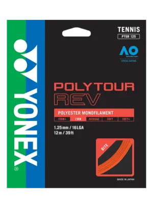 Racquet String - Polytour Rev 125 - Set