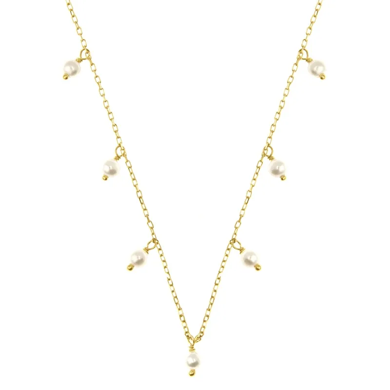 Rococo Petite Freshwater Pearl Necklace