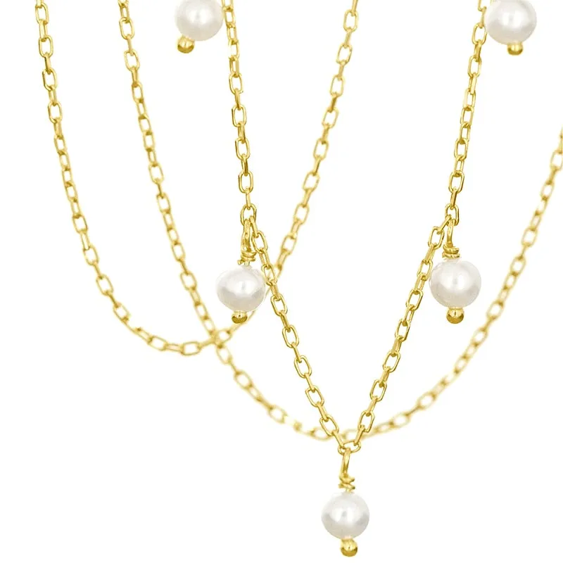 Rococo Petite Freshwater Pearl Necklace
