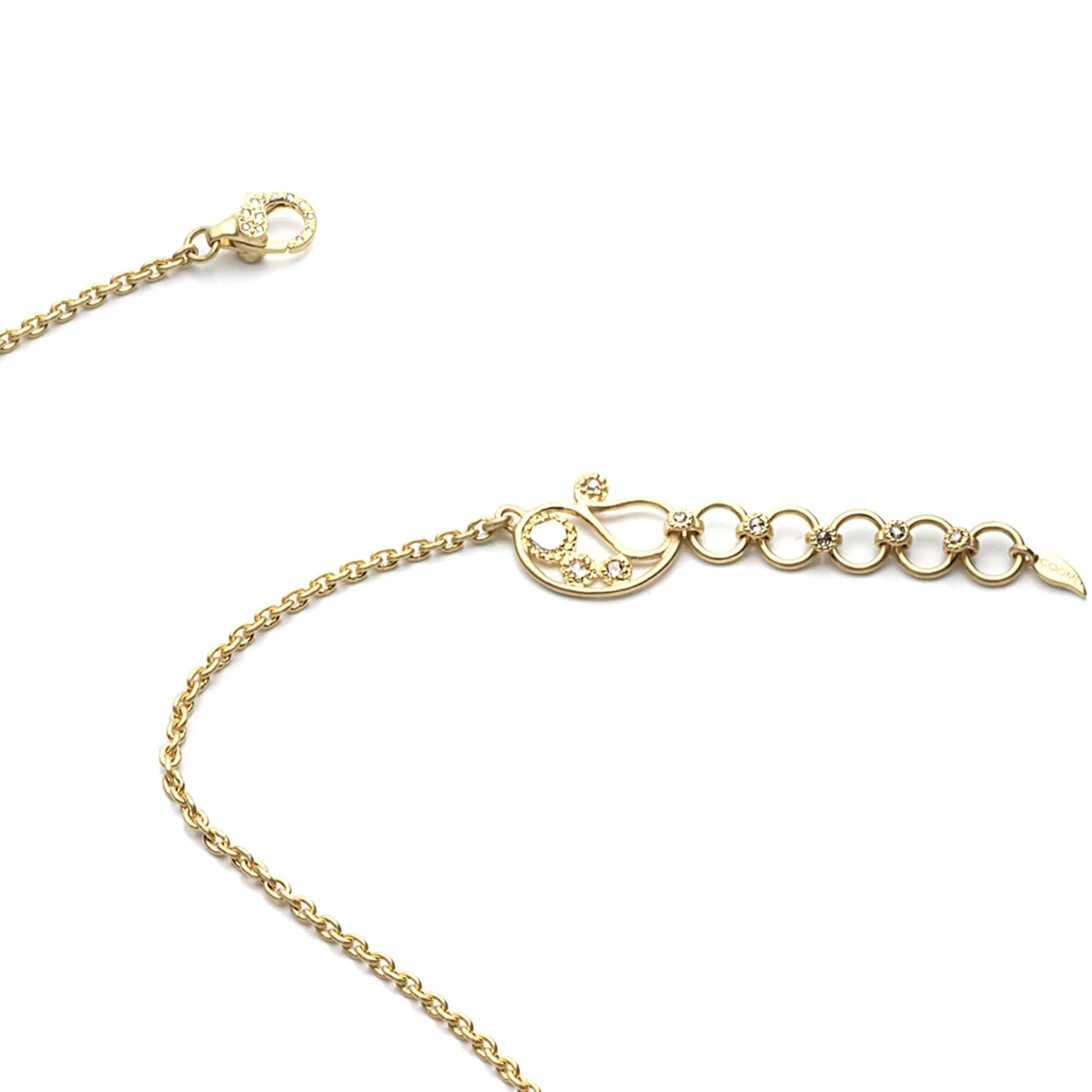 Sagrada Passion 20K Rough-Cut Tanzanite Necklace