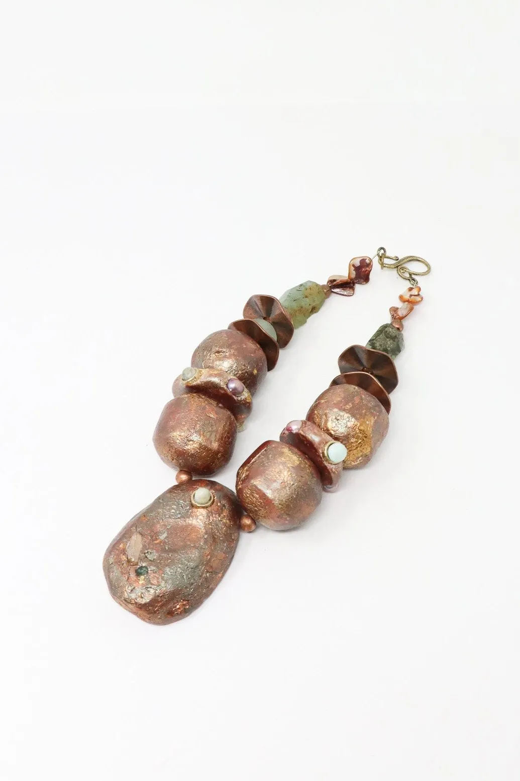 Sally Bass Epoxy Bead Necklace