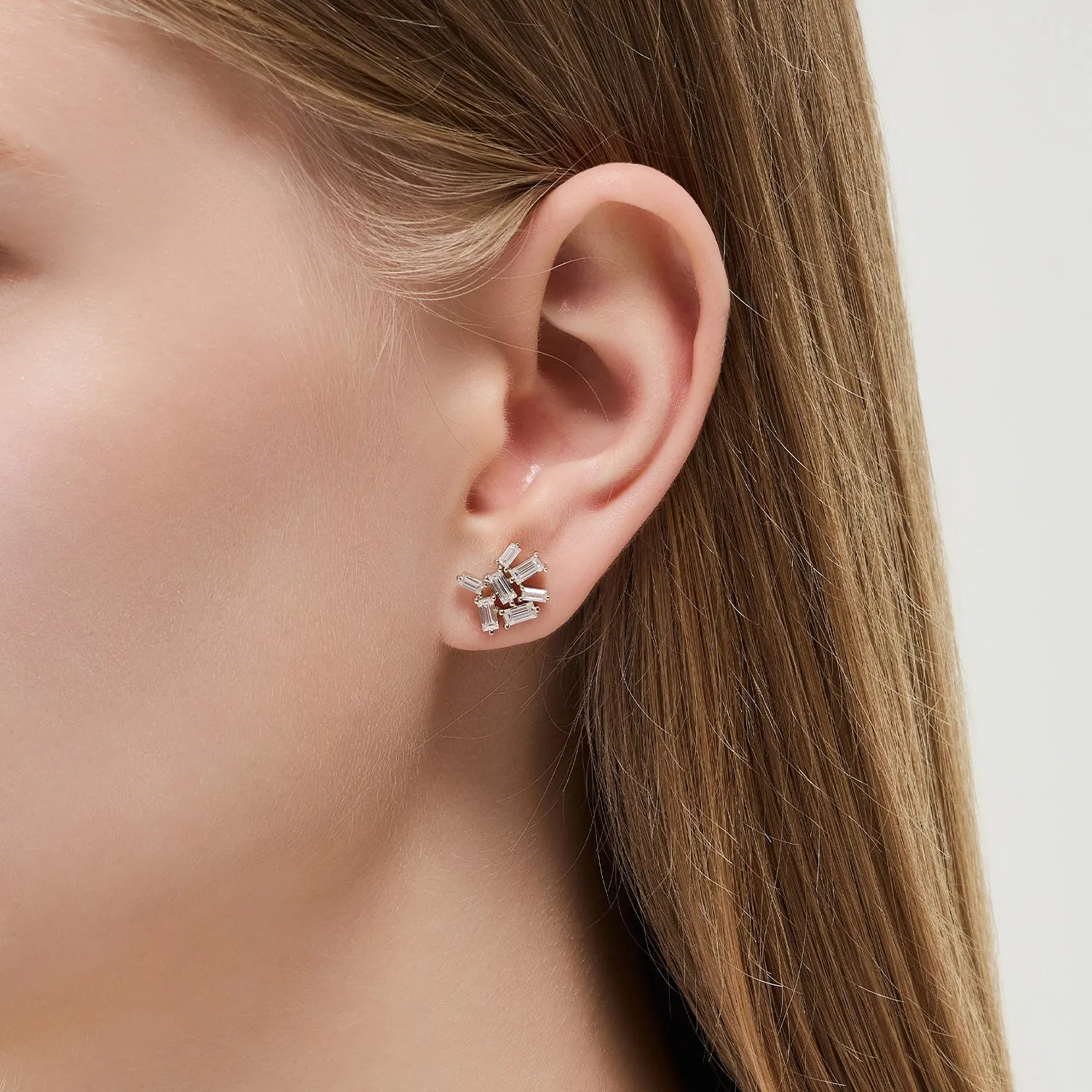 Sensuelle One-sided Gold Earring JDSEN4F54SC