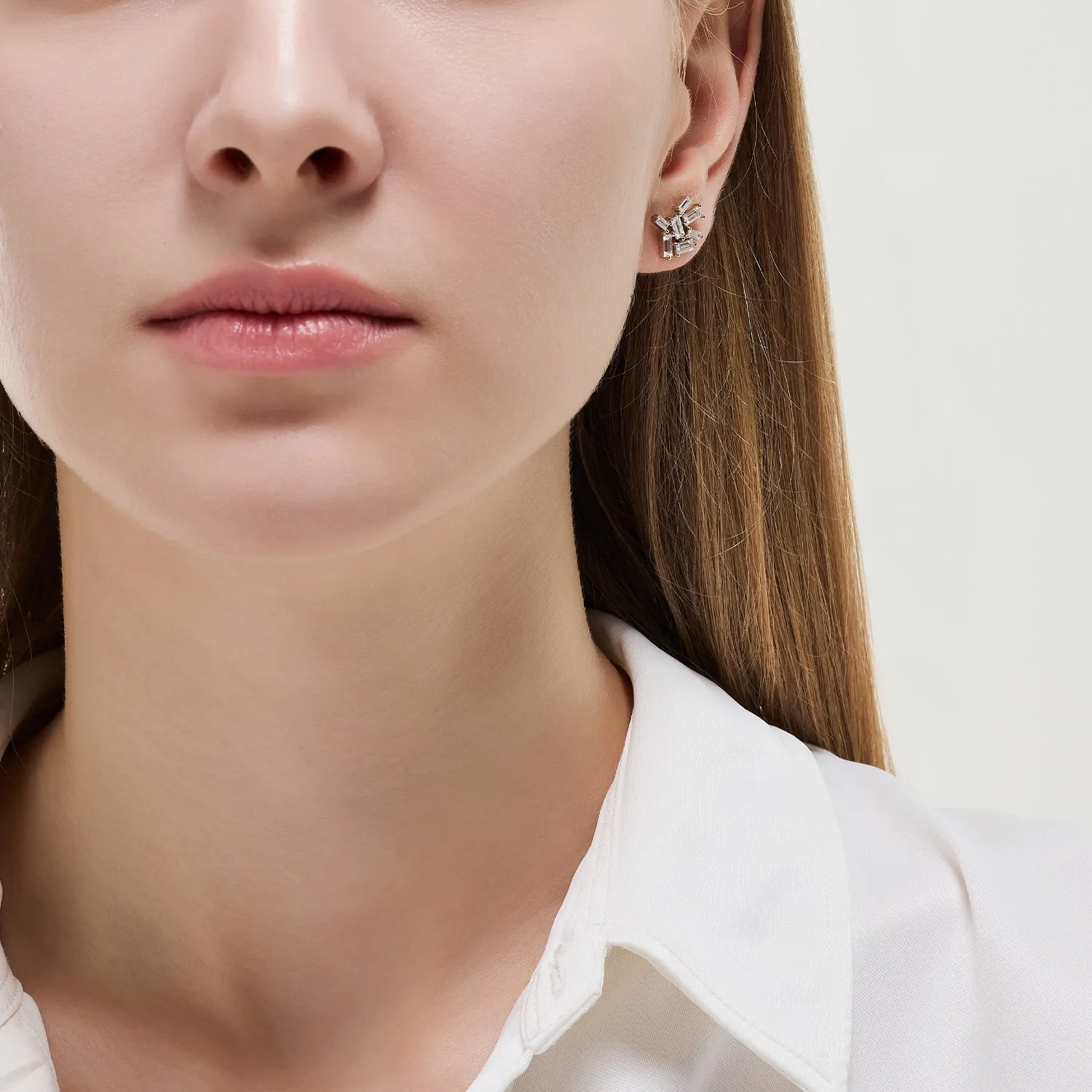 Sensuelle One-sided Gold Earring JDSEN4F54SC