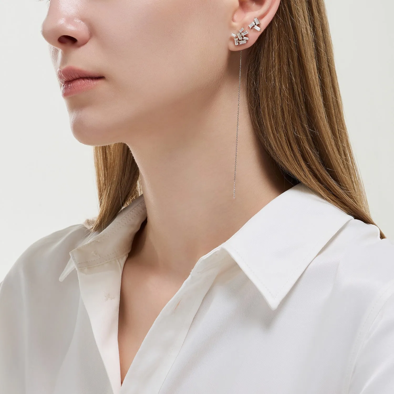 Sensuelle One-sided Gold Earring JDSEN4F54SC