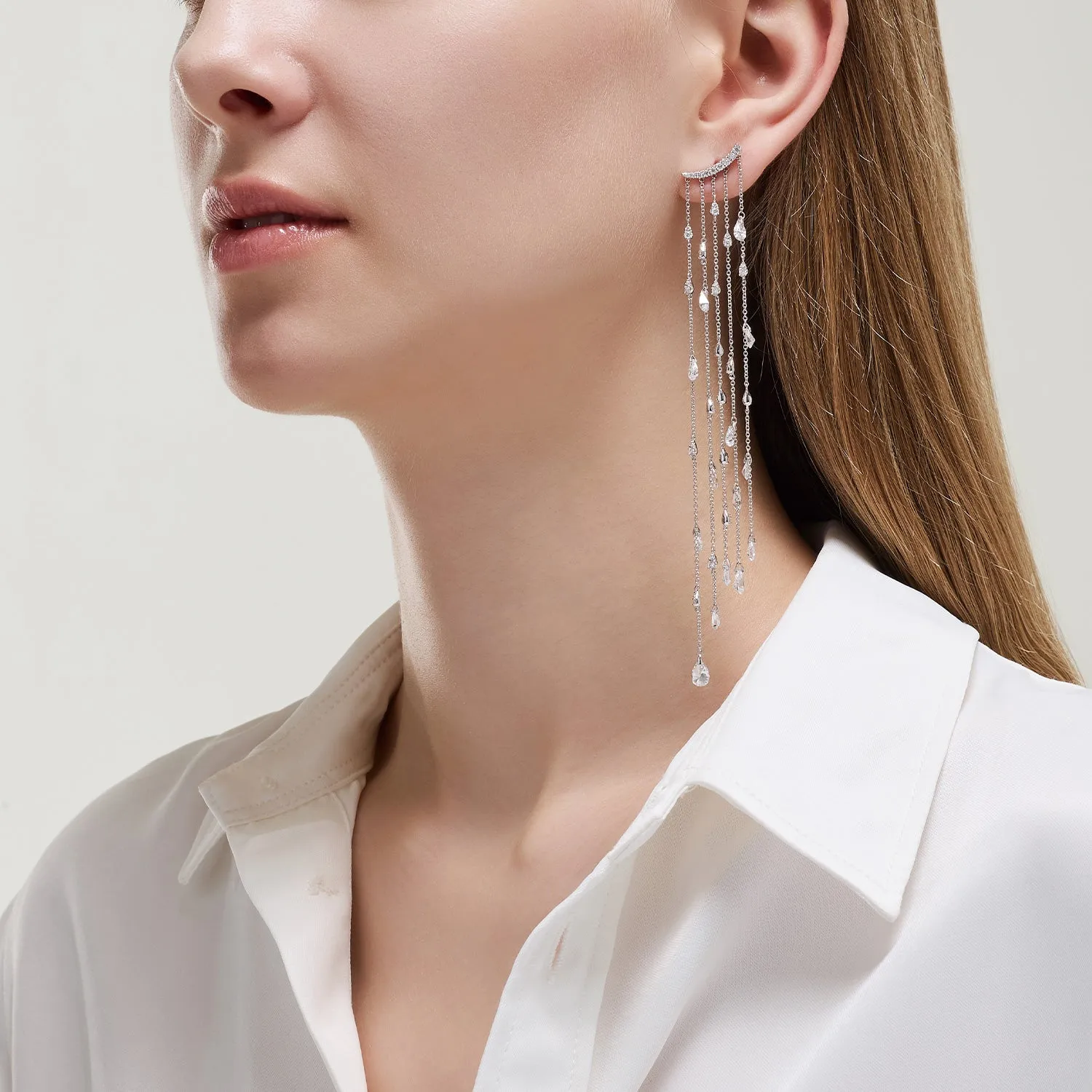 Sensuelle One-sided Gold Earring JDSEW4F40HC