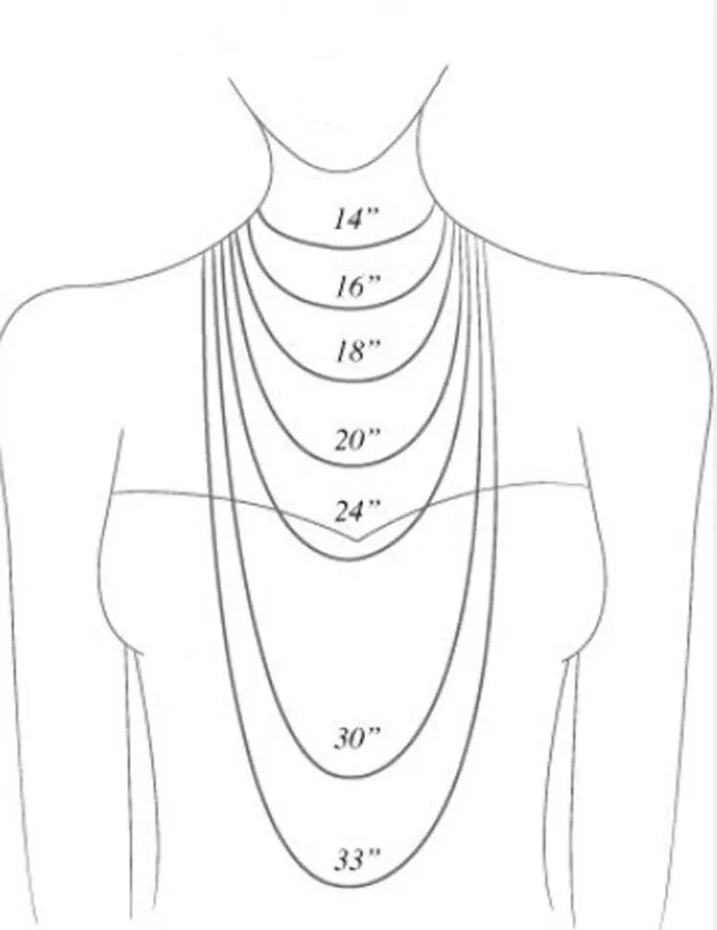 Sideways Initial Necklace