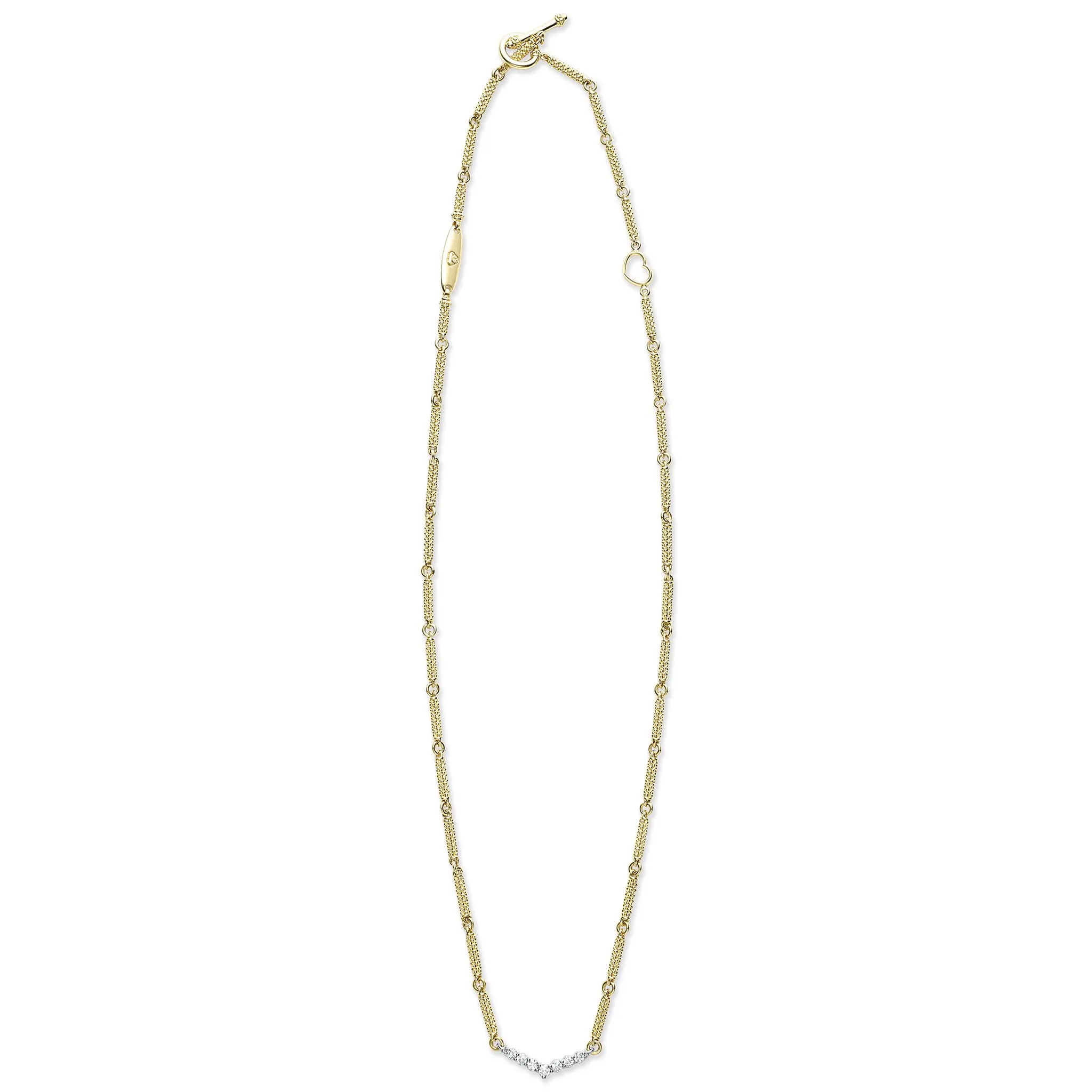 Signature Caviar Superfine Diamond Station Necklace