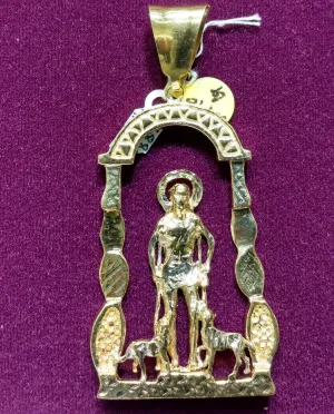 Solid Lazarus Arch Pendant (14K)