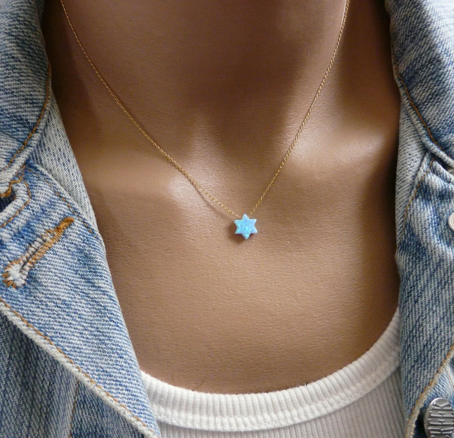 Star of David Necklace