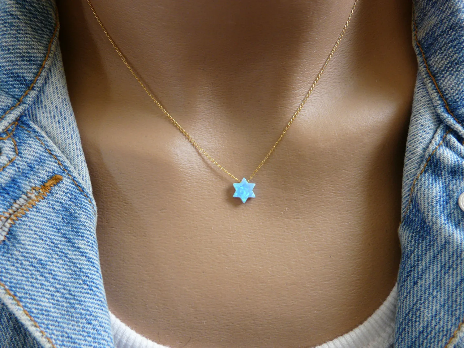 Star of David Necklace