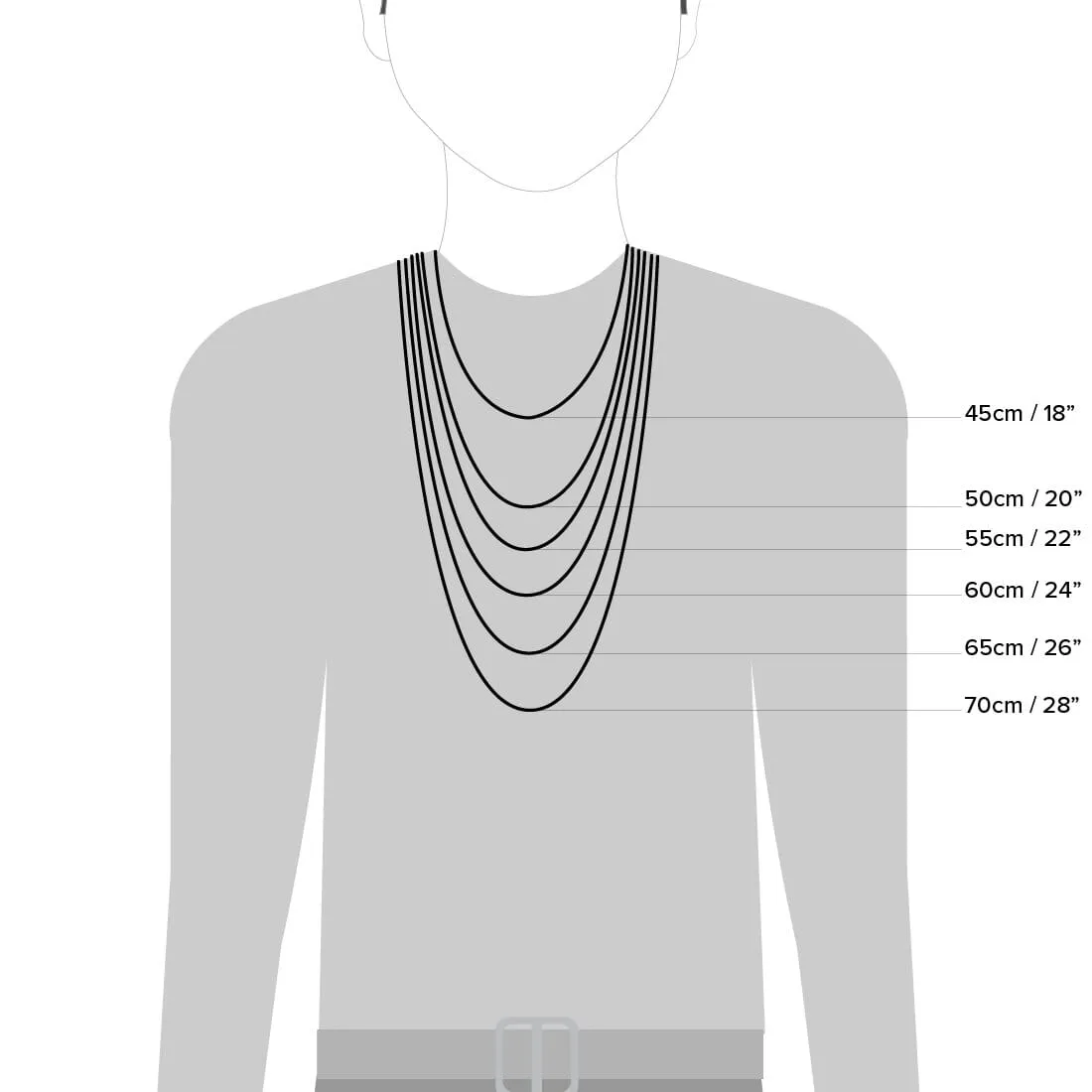 Sterling Silver 55cm Flat Curb Necklace
