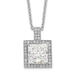 Sterling Silver Cubic Zirconia Necklace