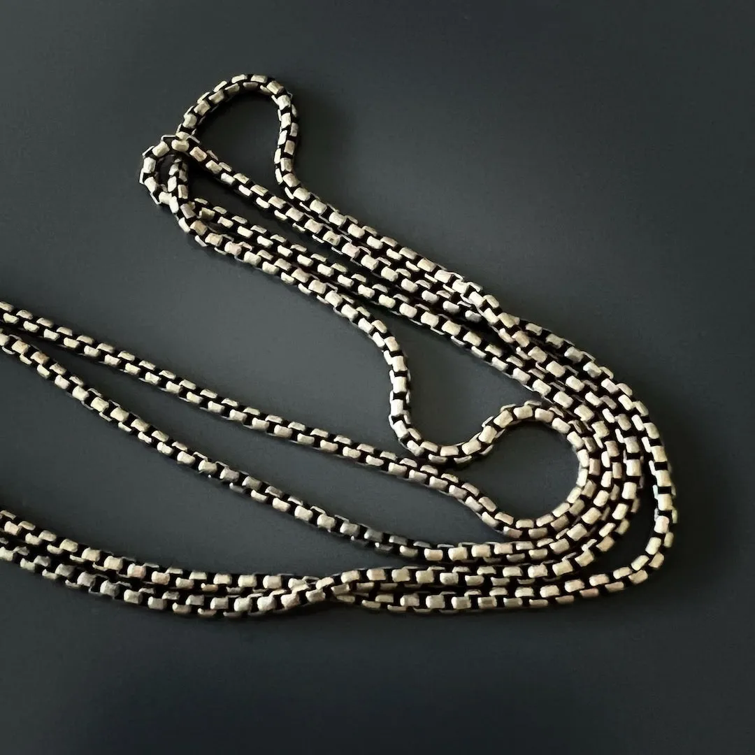 Sterling Silver Gorilla Chain Necklace